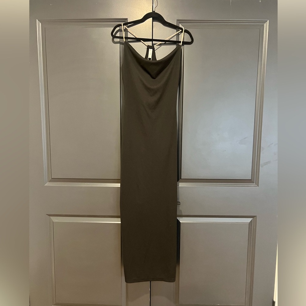 ONLY Maxi Dress with rose gold straps